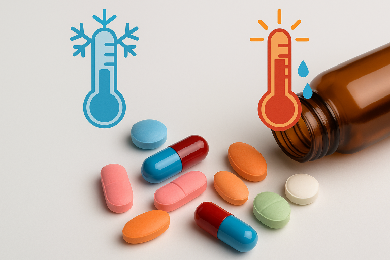 temperature control in pharmaceutical logistics